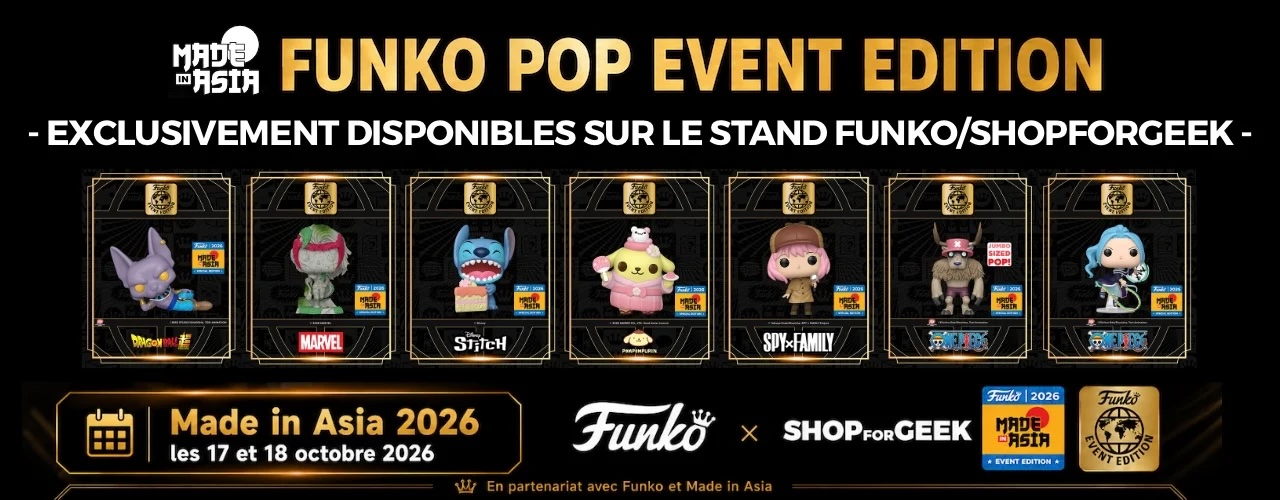BANNER_MADE IN ASIA 2026 : Le planning, les goodies et le prix des Funko POP Event Edition